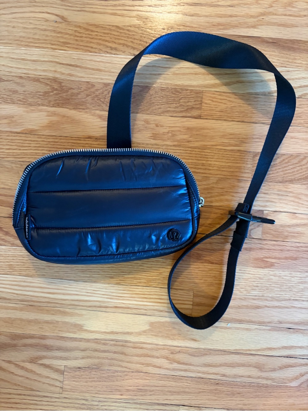 lululemon athletica Black Quilted Belt Bag